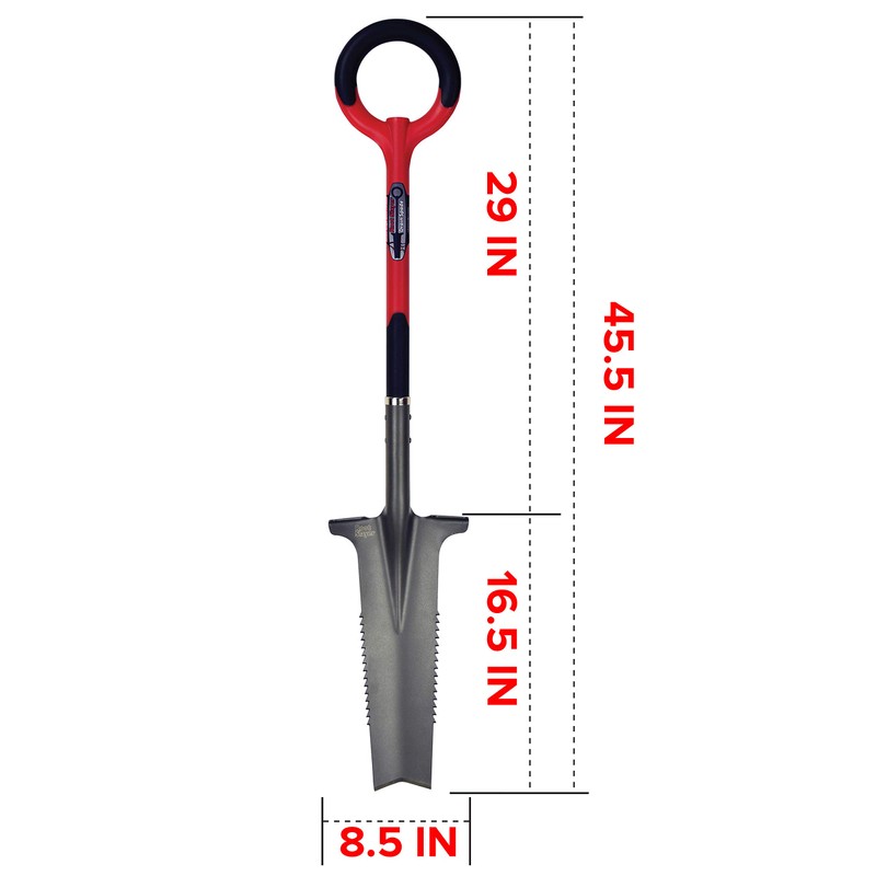 Root Slayer 22811, Drain Spade, Red
