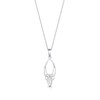 DTPsilver® 925 Sterling Silver Necklace - Celtic Knot Pendant with