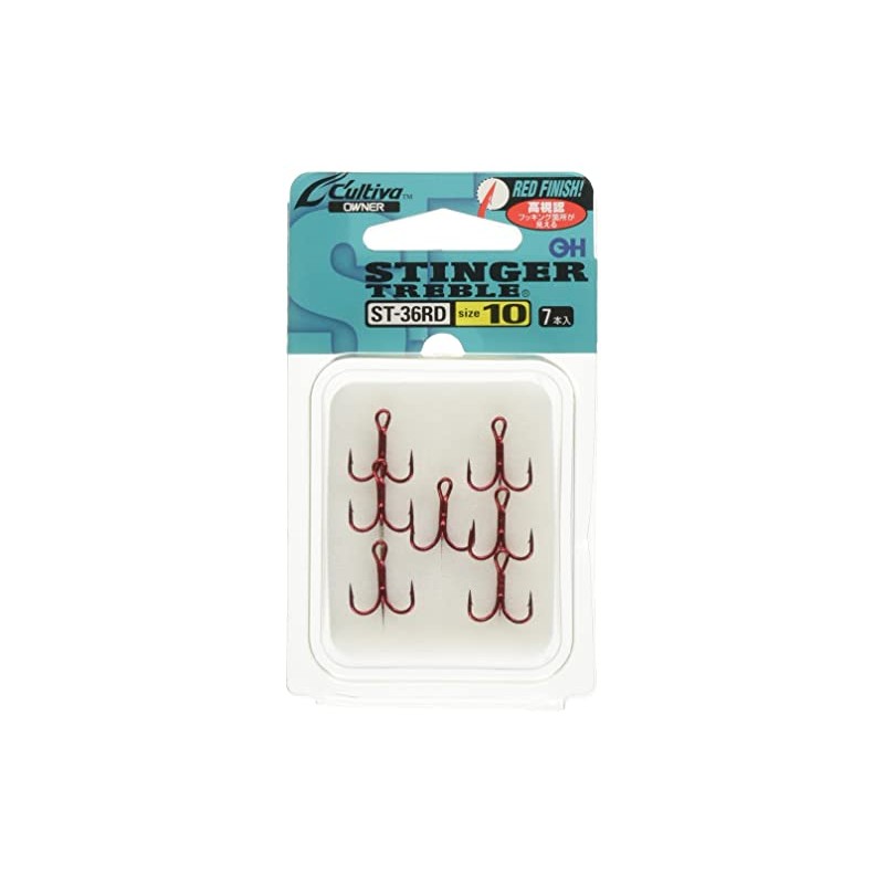 OWNER 11630 ST-36RD Triple Hook Stinger Triple Hook No. 10