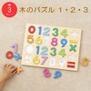 Ed Interter Wooden Puzzle 1, 2, 3