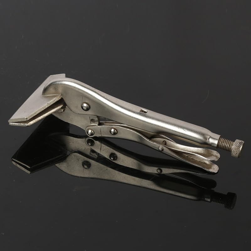 Dtacke Locking Pliers Adjustable Wear Resistant Flat Head Vise Locking