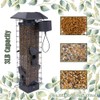 Squirrel Proof Bird Feeders for Outdoors, Metal Wild Bird Feeder