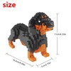 Larcele Micro Dog Building Blocks, Toy Bricks, Pet Building Blocks,