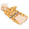 Dog Raincoat Reflective Breathable Lightweight Bee Pattern Puppy Rain Jacket