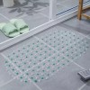 욕실매트 투명 발매트 물빠짐 [그린] Transparent Bath Mat Water Drainage