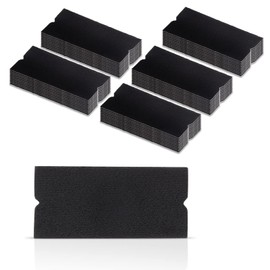 Ehdis 50 pcs Squeegee Buffer Felt for Vinyl, Vinyl Tools for Squeegee, Fabric Felt, Scratch Free Soft, Wet Dry Felt for Vinyl Squeegee, 10x4.8cm (Not Included Squeegee)