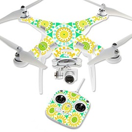 MightySkins Skin Compatible with DJI Phantom 3 Standard Quadcopter Drone wrap Cover Sticker Skins Slices