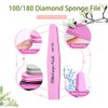 Nail Buffer Block for Nail Art Care, Bloque de uñas