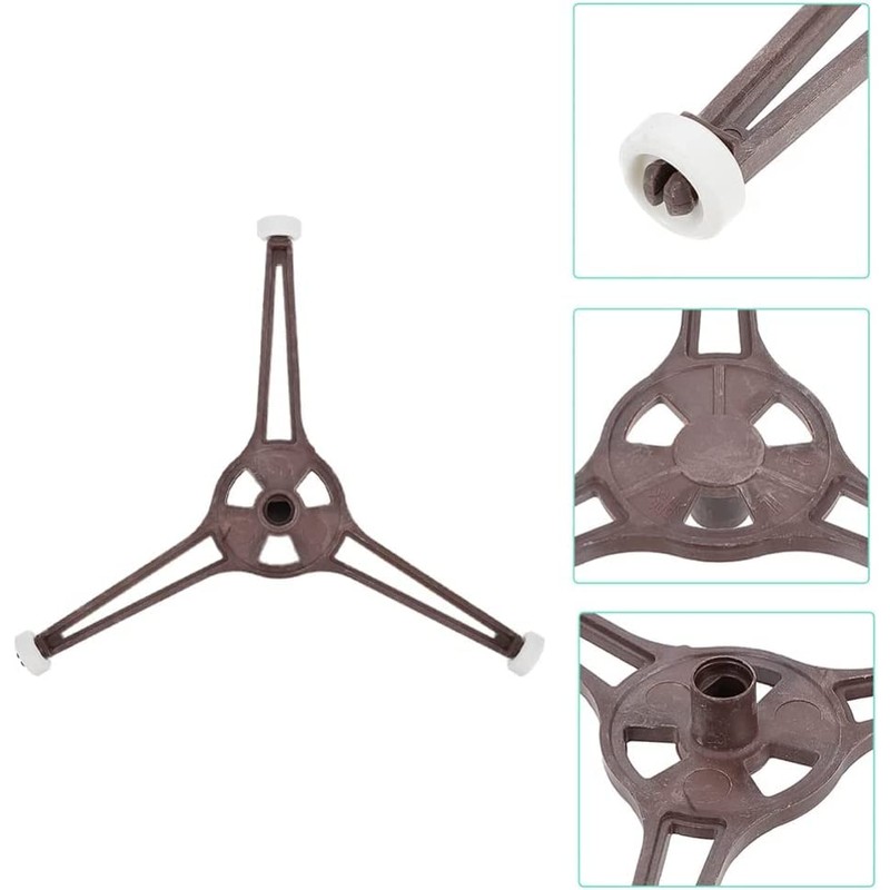 1-Pack Microwave Oven Flat Turntable Ring Roller Glass Plate Tray