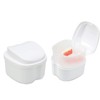 Dental Orthodontic Retainer Case Cleaning, Denture Cup Holder Case Travel