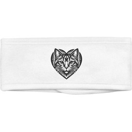 'Heart Shaped Cat Face' Beauty Head Band/Hair Band (HB00030854)