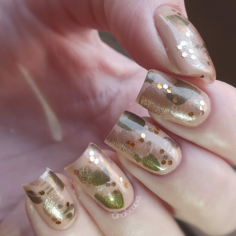 AIMEILI Soak Off U V LED Hema Free Nude Gel
