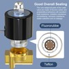 TAILONZ PNEUMATIC 1/4 Inch NPT 12V/24V/110V/220V Brass Electric Solenoid Valve