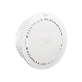 ナスタ 屋内換気口 プッシュ式丸型レジスター シルバーグレー KS-8630PR-SG 1個