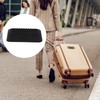 RDEXP 4pcs Black Feet Pads for Suitcase Luggage Holder Side