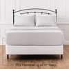 Chanasya Premium Embossed Light Gray Queen Size Bed Sheets Set