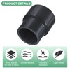 M METERXITY 2-Pack UPVC Reducer Pipe Fitting, 2-1/2"x2 Reducing Coupling