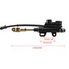 PRO BAT Rear Brake Master Cylinder Caliper Assembly+Brake Disk Rotor+Brake
