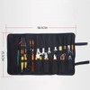 TOOLSTAR Tool Roll Bag, Tool Roll Up Bag 22 Pockets