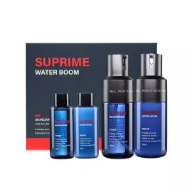 Pldk 피엘디크 수프라임 워터 붐 남성화장품 4종세트 PLDI Supreme Water Boom Men's 4-Piece Skincare Set