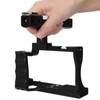 Photography Shooting Aluminium Alloy Camera Cage with Detachable Handle for