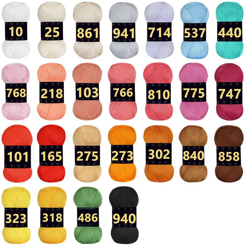 Rome Yarn Summer Yarn | Silk Effect | 100g |