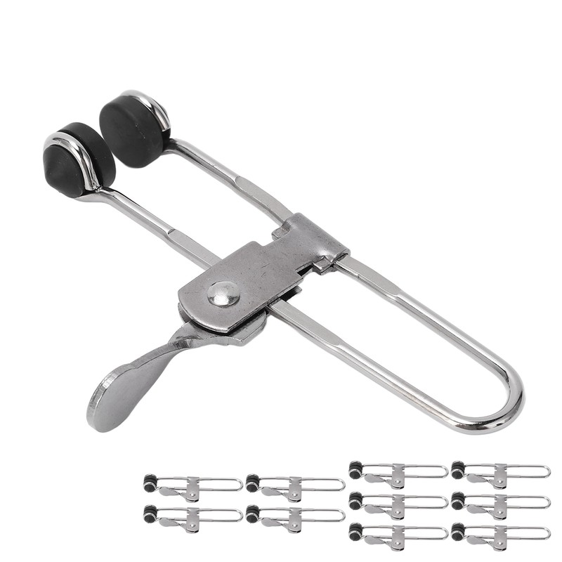 10PCS Lever Action Grid Clamp Multifunctional Stainless Steel Rust Proof