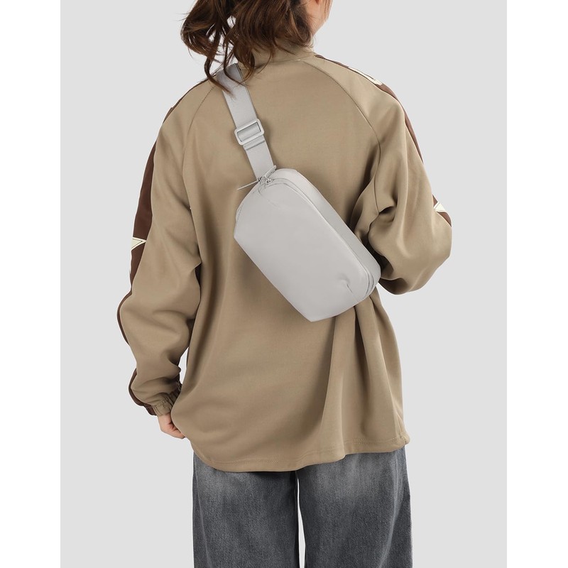 Small Crossbody Bag for Women Men, Fanny Pack Sling Bag