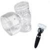 GURECOD Massager Attachment & Massage Accessory Clear Silicone Head Cover