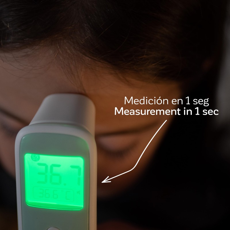 Miniland - Thermosense Plus, Termometro Digitale 3 in 1 (Fronte