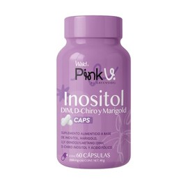 Pinkv Suplemento Inositol Dim Chiro Marigold Ácido Fólico Cápsulas 800