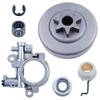 Gubeter 3/8" Clutch Drum Sprocket Oil Pump Worm Gear Kit