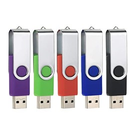 Bulk/Lot 5pcs 128MB-64GB U Disk USB Memory Stick Flash Drive Store Thumb Promotional Gift (5X 1GB)