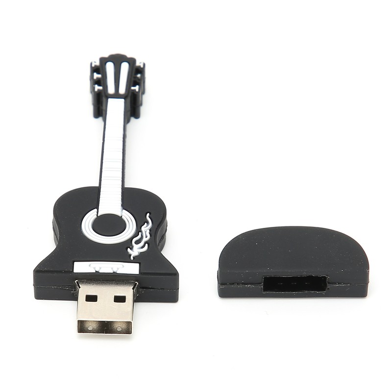 USB Flash Drives Guitar Appearance Capacity Optional Compatible System Memory