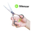 Vaguelly 20pcs Silencer Hair Scissors Scissor Bumpers Hairdressing Scissor Accessories