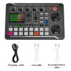 Hahhhha Sound Mixer Card Voice Changer, Bluetooth Audio Mixer DJ