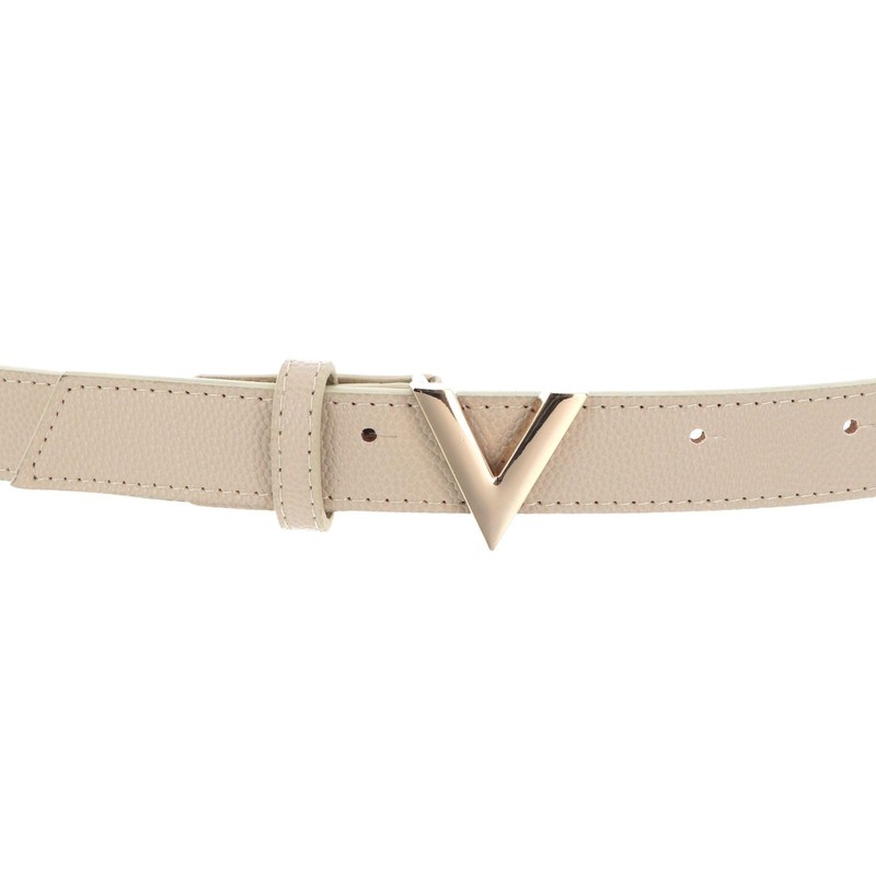 Valentino Women's Divina Belt, Beige / Gold