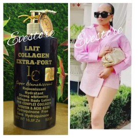LUXE COSTMETICS Lait Collegen Extra Fort Super Blanchissant Whitening Body Lotion L. 500ml X👌👌