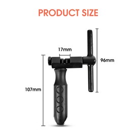ktxaby Bike Chain Breaker Tool, Bike Chain Cutter Tool,Universal Bike Chain Tool for 7 8 9 10 11 Speed Chain Link for Road Mountain Bicycle,with Spare Replaceable Pin.
