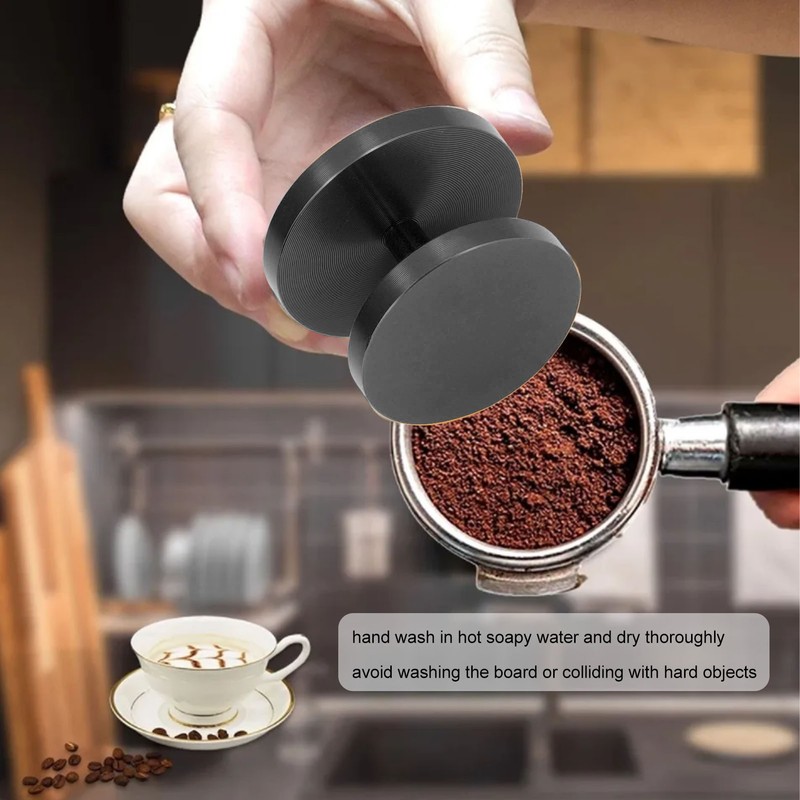Double Head Coffee Powder Tamper Non Corrosive Aluminum Dual Sided