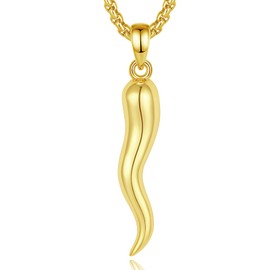 AEONSLOVE 925 Sterling Silver Lilith/Santa Muerte/Mushroom/Pentagram/Raven/Hecate/Italian Horn/Dragon and Phoenix Necklace Witchy Jewelry Gifts, Sterling Silver, No Gemstone