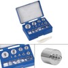 Calibration Weights Set for Digital Jewellery Scale, 17 Pcs 10mg-100g