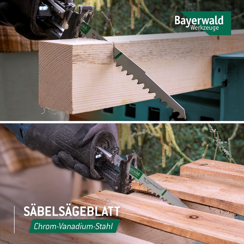 5 x Bayerwald Tools Reciprocating Saw Blade Length - 230