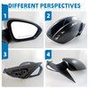 Black Right Passenger Side Mirror Replacement For Nissan Sentra 2020