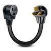 NEMA 10-50P to Welder 6-50R Welding Adapter Cord 50A 250V，6