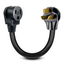 NEMA 10-50P to Welder 6-50R Welding Adapter Cord 50A 250V，6 AWG*3C