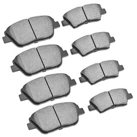 8 pastillas de freno de cerámica delanteras traseras para Hyundai Sonata 2011-2014, para Kia Optima 2.0L 2.4L D1444 D1445 2011-2014
