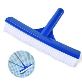 Pool Brush, Swimming Pool Brush, Pool Brush, Pool Cleaning Plastic, Pool Brush Head, Cleaning Bristle for Second Baths, for Swimming Pool, Pool Floor, Spa, Whirlpool 26 cm