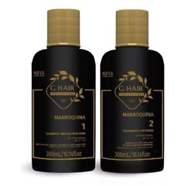 G. Hair  Keratina Marroqui G.hair Kit 300ml 2 Pasos Hecho En Brasil