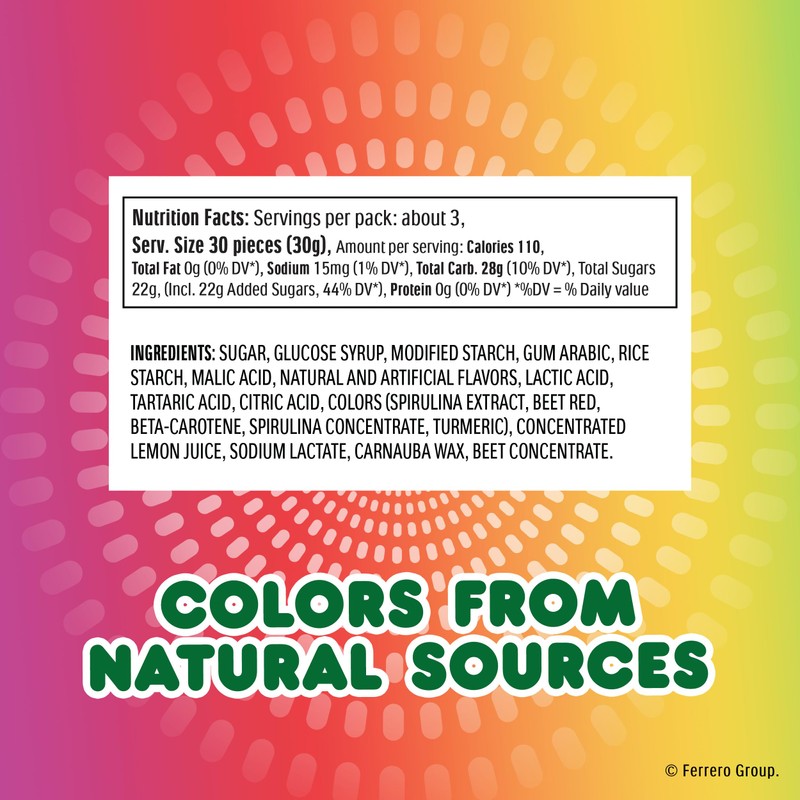 Tic Tac Chewy Fruit Adventure Candy, Bulk 12 Pack, Fruit